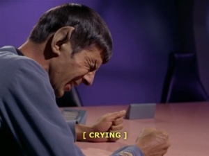 crying spock